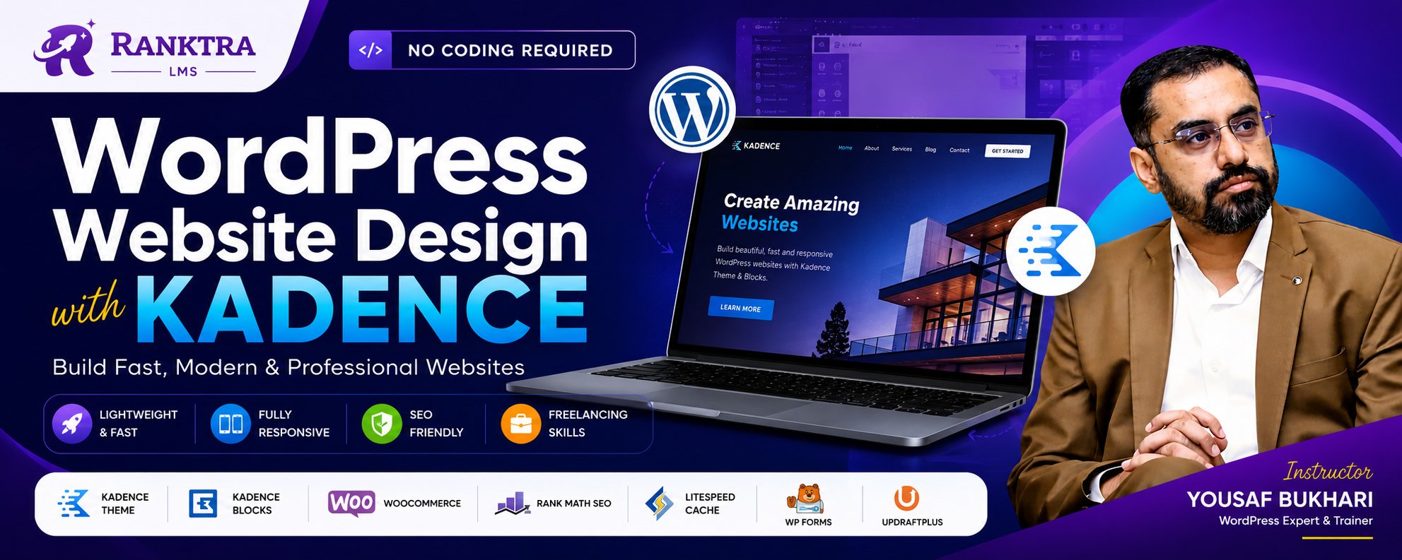WordPress Website Design with Kadence Theme